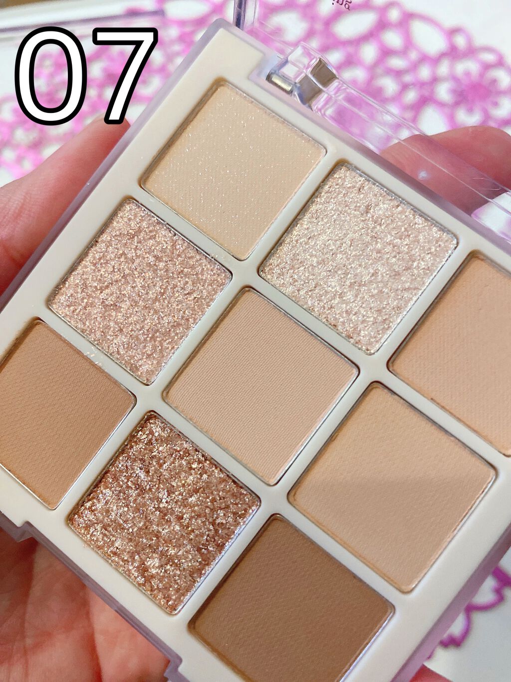 シャドウパレット/dasique/アイシャドウパレットを使ったクチコミ（3枚目）