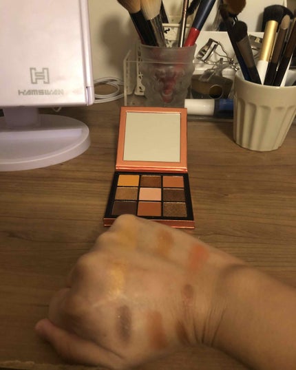 Obsessions Eyeshadow Palette/Huda Beauty/アイシャドウパレットを使ったクチコミ(2枚目)