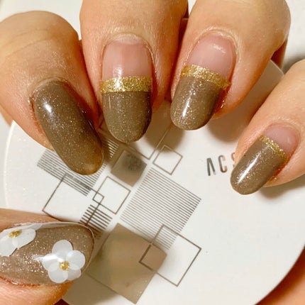 ジェルネイル(ライト対応)/セリア/ジェルネイルを使ったクチコミ(1枚目)