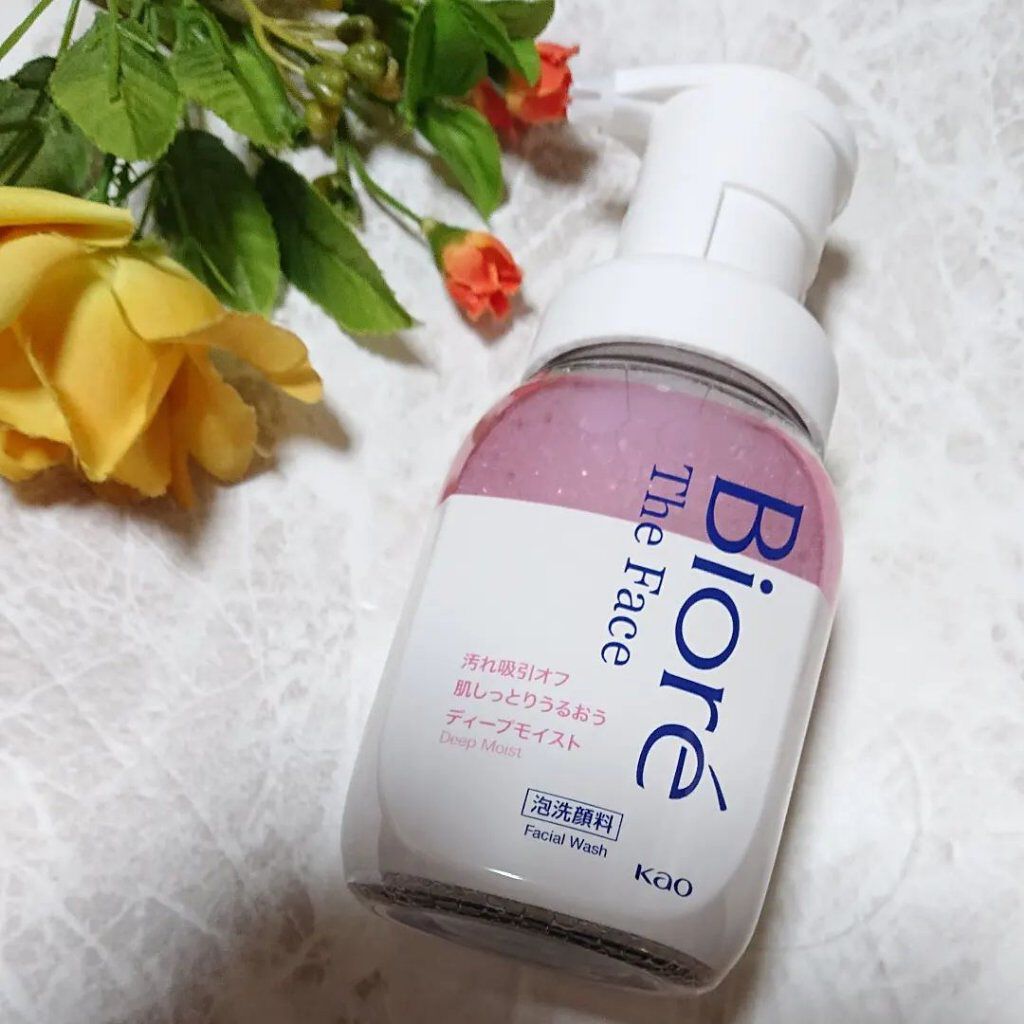 ビオレ ザフェイス 泡洗顔料 ディープモイスト/ビオレ/泡洗顔を使ったクチコミ（3枚目）