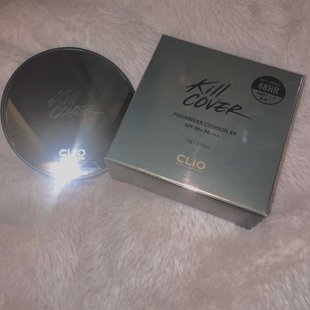 キル カバー ファンウェア クッション エックスピー/CLIO/クッションファンデーションを使ったクチコミ（1枚目）
