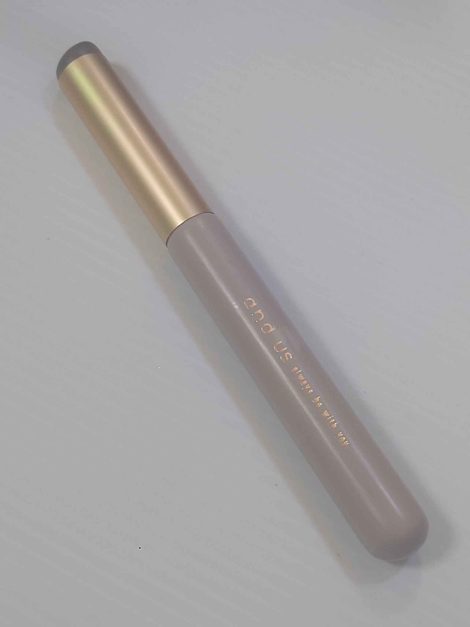 シリコーンポイントメイクブラシ/3COINS/メイクブラシを使ったクチコミ（1枚目）