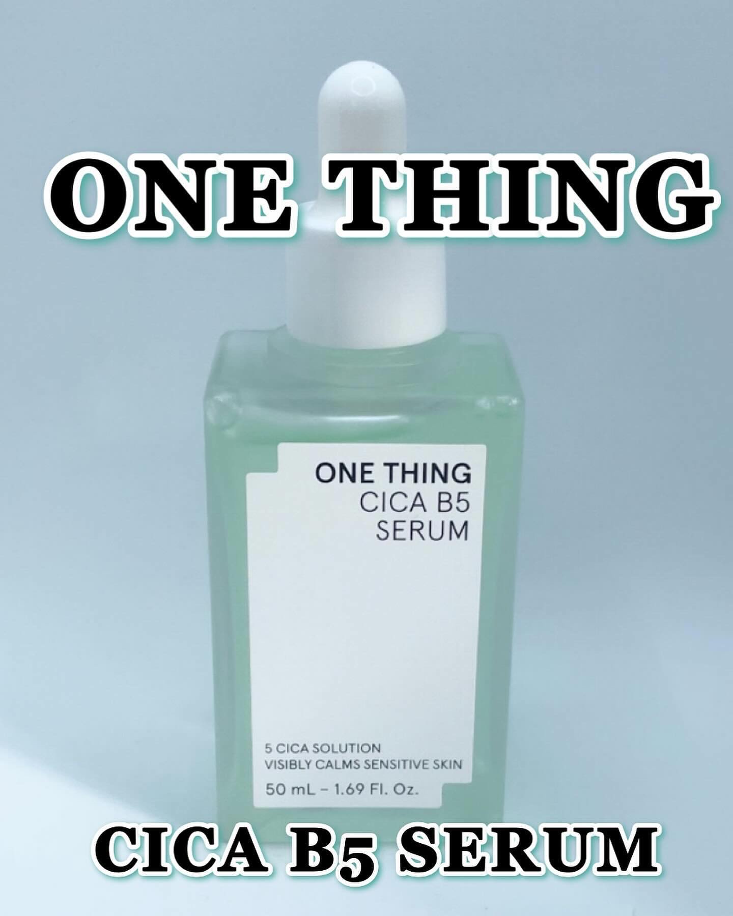 ONE THING シカB5　セラムのクチコミ「ONE THING

CICA B5 SERUM

￥2980〜 <hmm_make調べ>

.....」（1枚目）