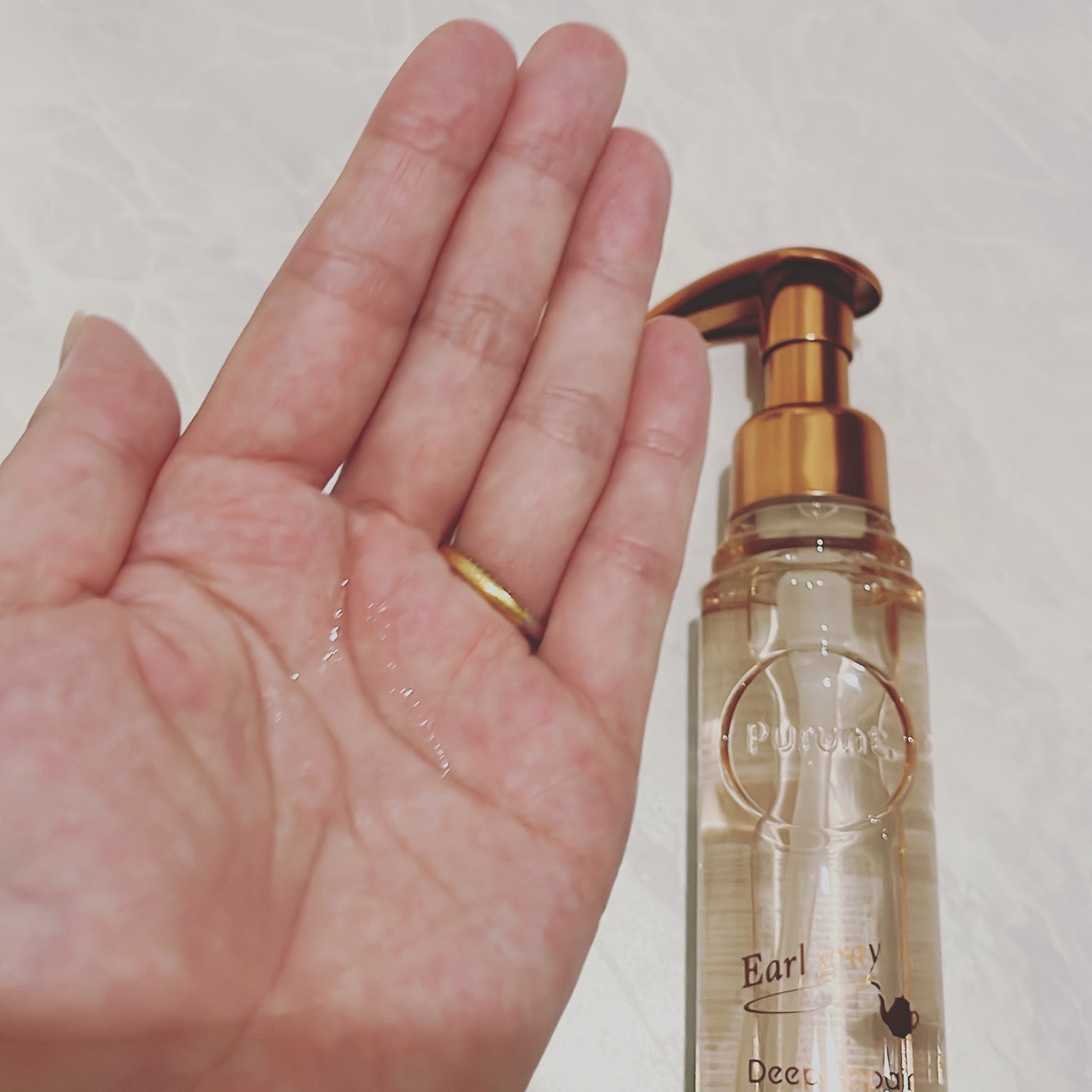 プルント ディープリペア美容液ヘアオイル アールグレイ N/Purunt./ヘアオイルを使ったクチコミ(3枚目)