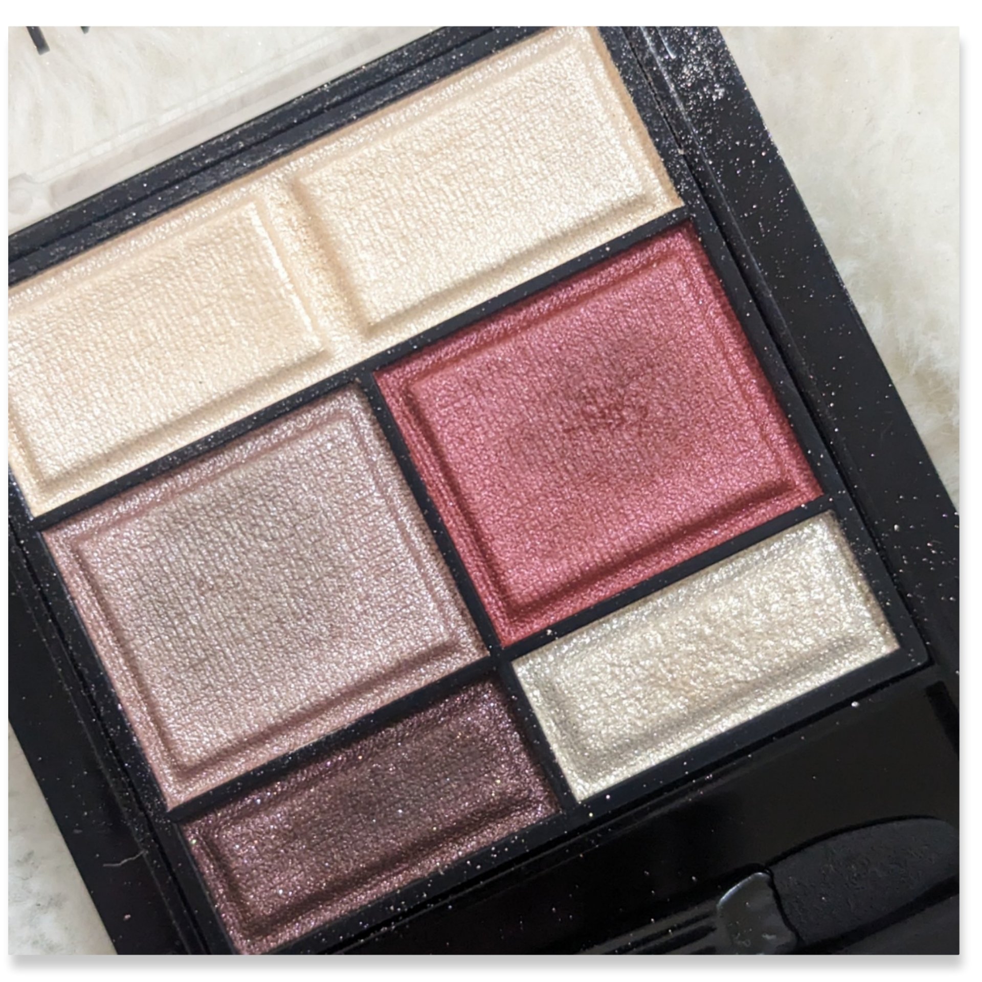 ワンダー スウィート アイシャドウ 005 甘酸っぱく自由なクランベリーラテショコラ/リンメル ロンドン/アイシャドウパレットを使ったクチコミ（3枚目）