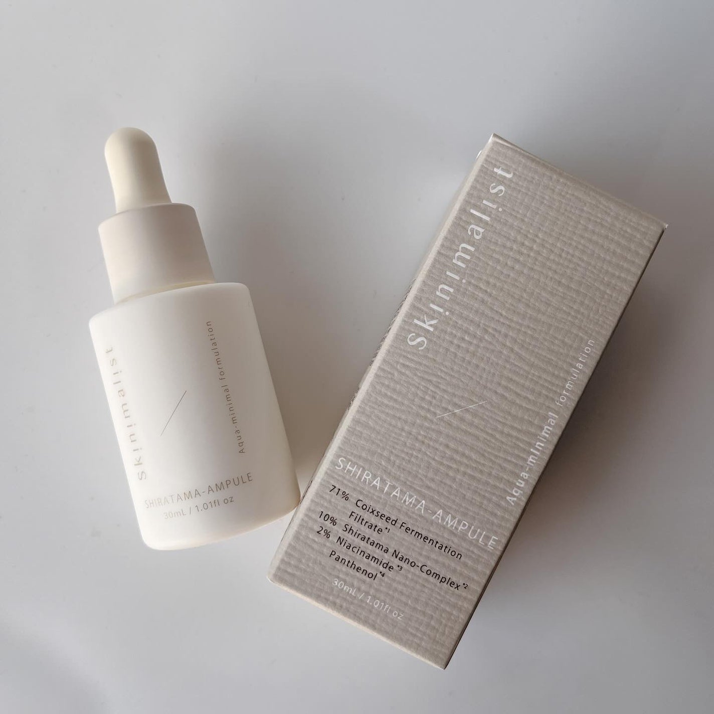 SHIRATAMA-AMPOULE/Skinimalist/美容液を使ったクチコミ(5枚目)
