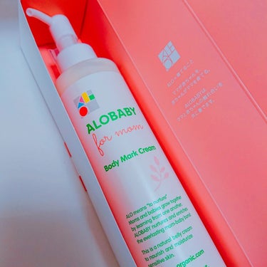 ALOBABY 妊娠線クリームのクチコミ「初めて「#アロベビー 」のシリーズを使用してみました！

もちろん#無添加 なので
#シリコン.....」（1枚目）