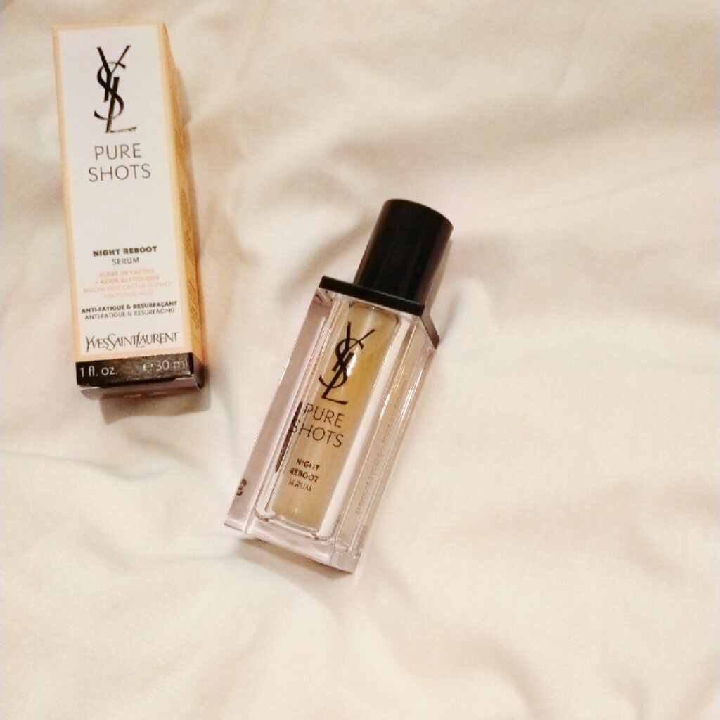 ピュアショット ナイト リチャージセラム/YVES SAINT LAURENT BEAUTE/美容液を使ったクチコミ(1枚目)