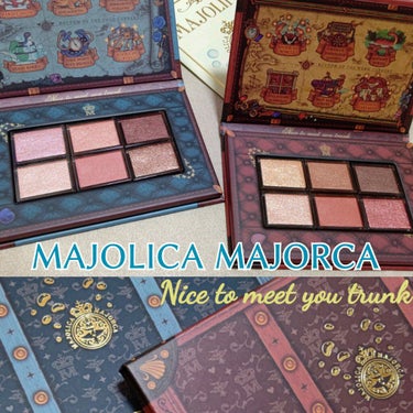 ナイストゥミーチュートランク/MAJOLICA MAJORCA/アイシャドウパレットを使ったクチコミ（1枚目）