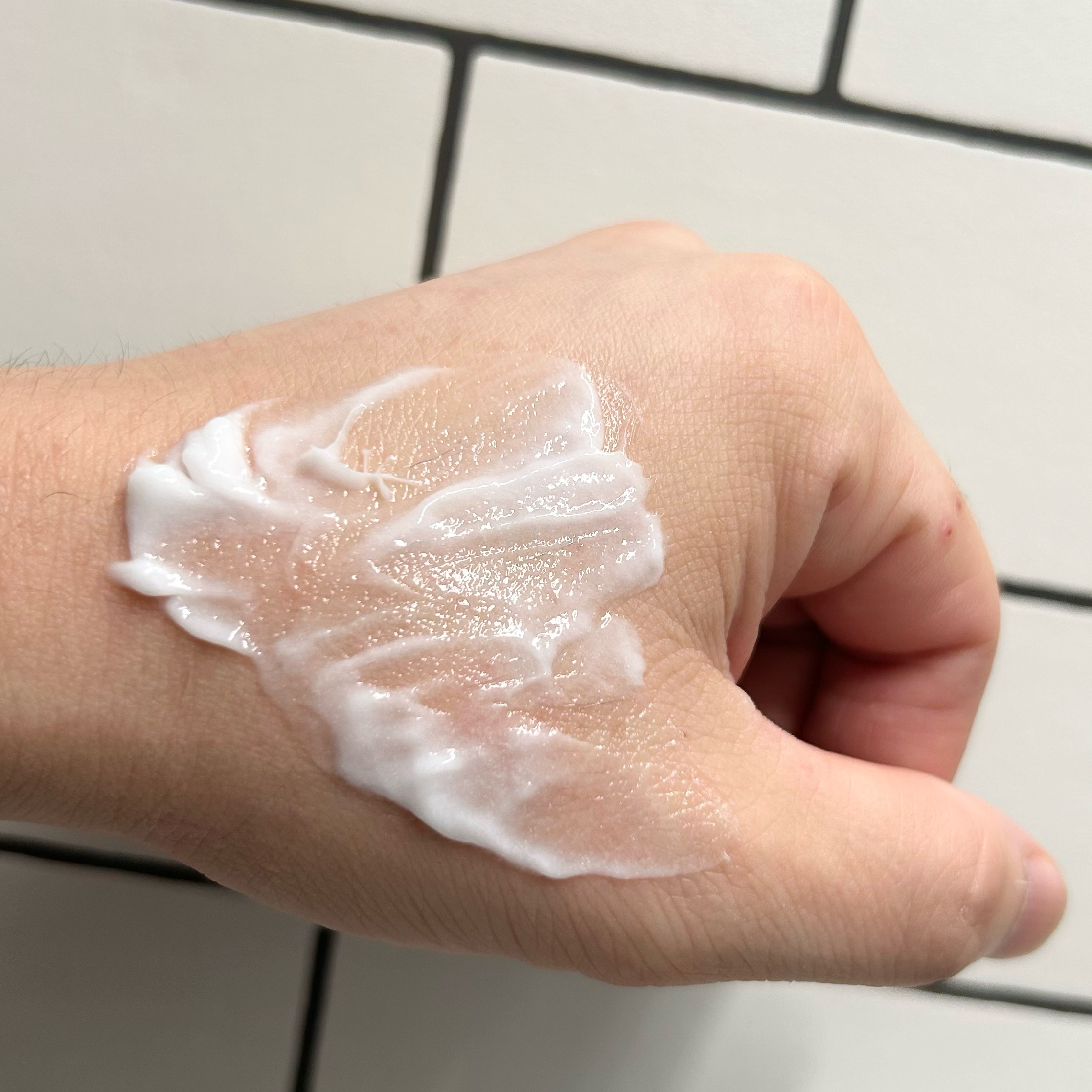 リフレッシュ マッサージクリーム/h&s/洗い流すヘアトリートメントを使ったクチコミ（3枚目）