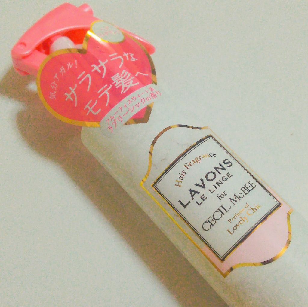 ラボン for CECIL MACBEE セシルマクビー ヘアフレグランスミスト ラブリーシック/ラボン/ヘアミストを使ったクチコミ（1枚目）