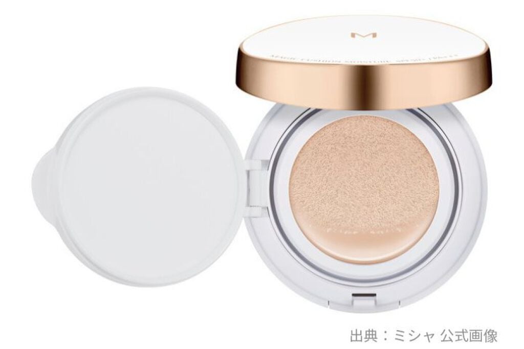 M クッション ファンデーション(モイスチャー)/MISSHA/クッションファンデーションを使ったクチコミ(1枚目)