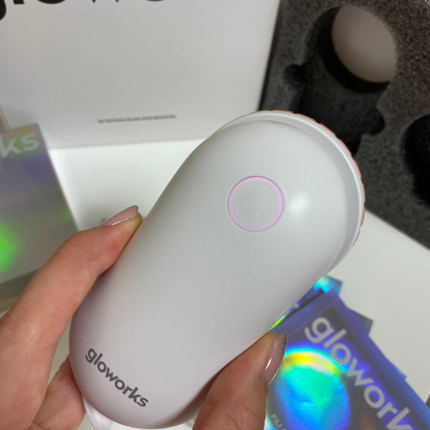 4Dモーションスキンブースタ/gloworks/美顔器・マッサージを使ったクチコミ(3枚目)