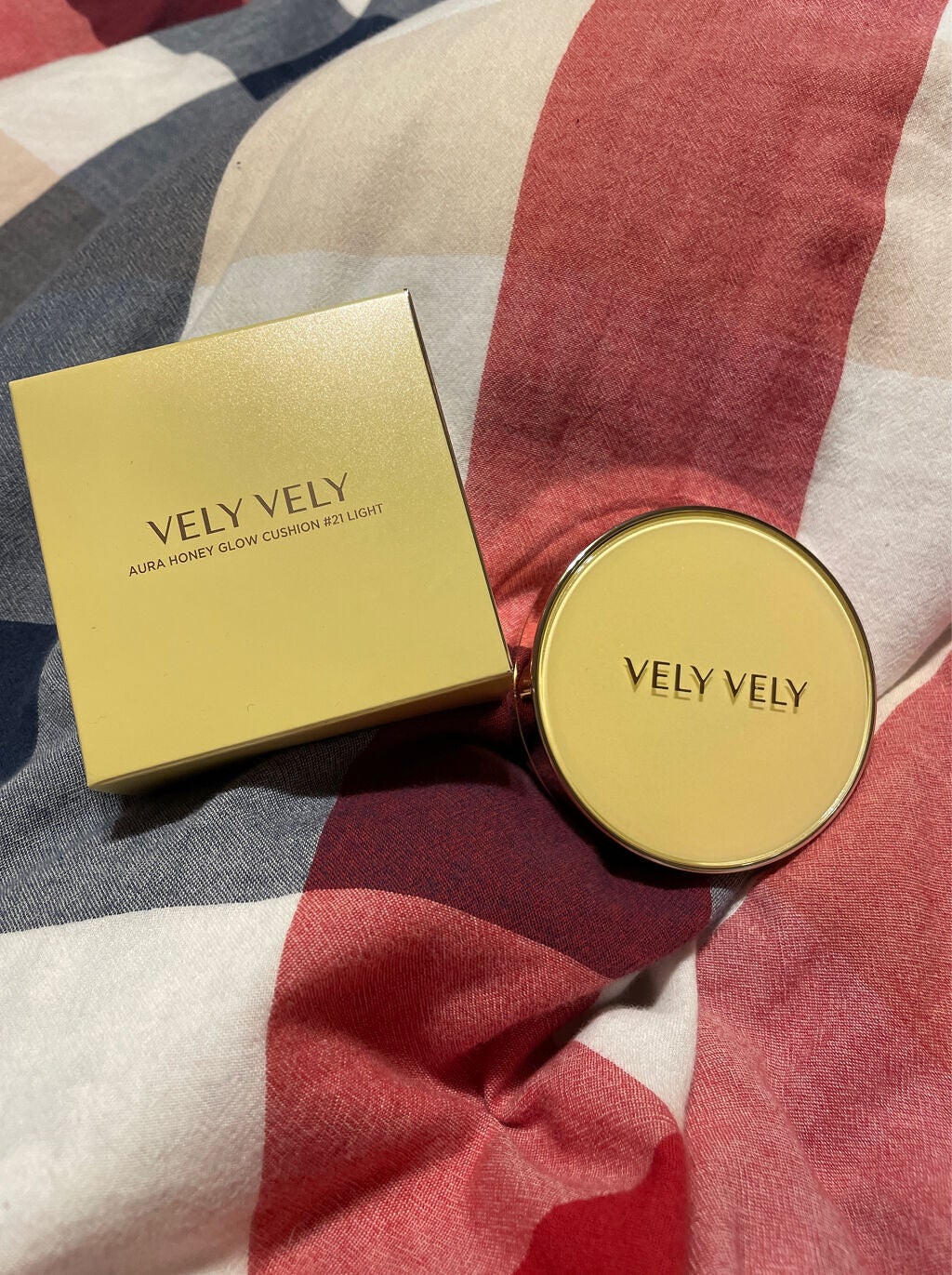 はちみつツヤ肌クッションファンデ/VELY VELY/クッションファンデーションを使ったクチコミ(1枚目)