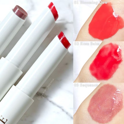 ベアグローペプチドメルティングバーム/PINATE/口紅を使ったクチコミ(3枚目)