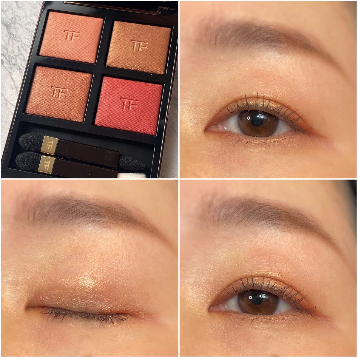 アイ カラー クォード/TOM FORD BEAUTY/アイシャドウパレットを使ったクチコミ(1枚目)