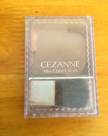 ミックスカラーチーク/CEZANNE/パウダーチークを使ったクチコミ（1枚目）