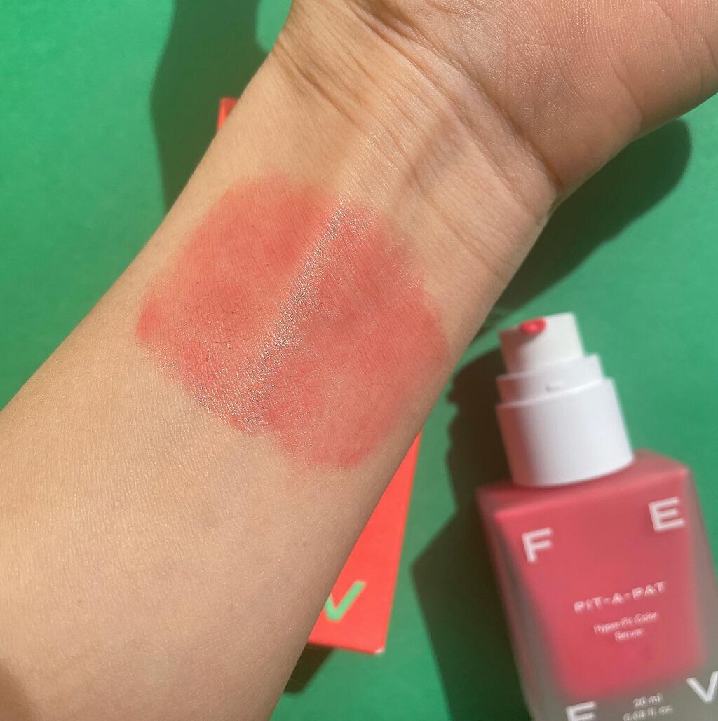 カラーセラム/FEEV/リキッドチークを使ったクチコミ(5枚目)