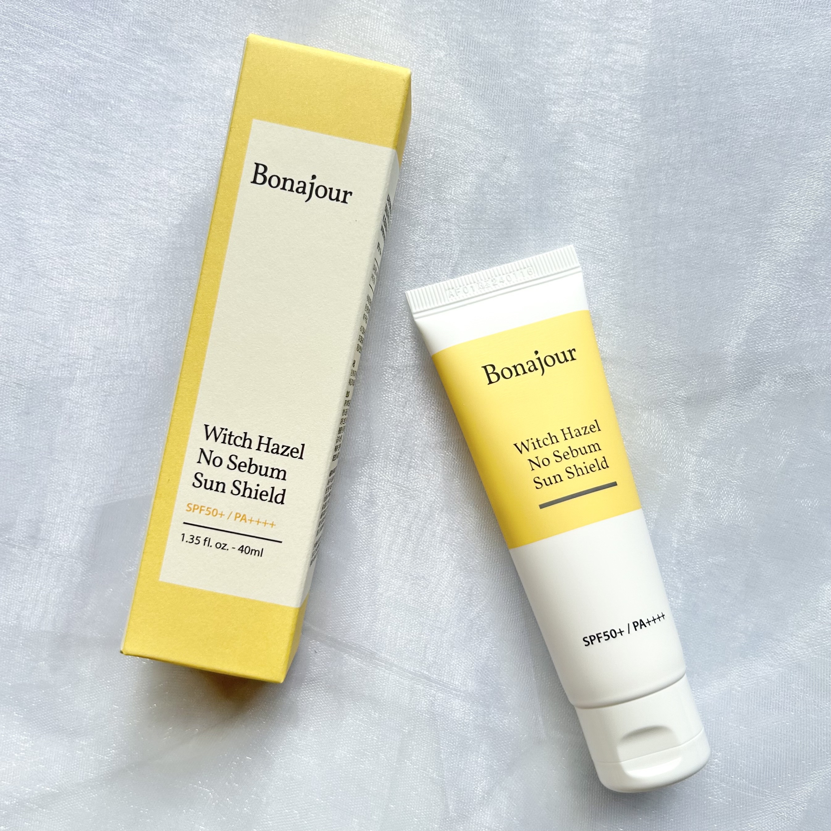 ウィッチハーゼル ノーセバムサンクリーム/Bonajour/日焼け止めクリームを使ったクチコミ（2枚目）