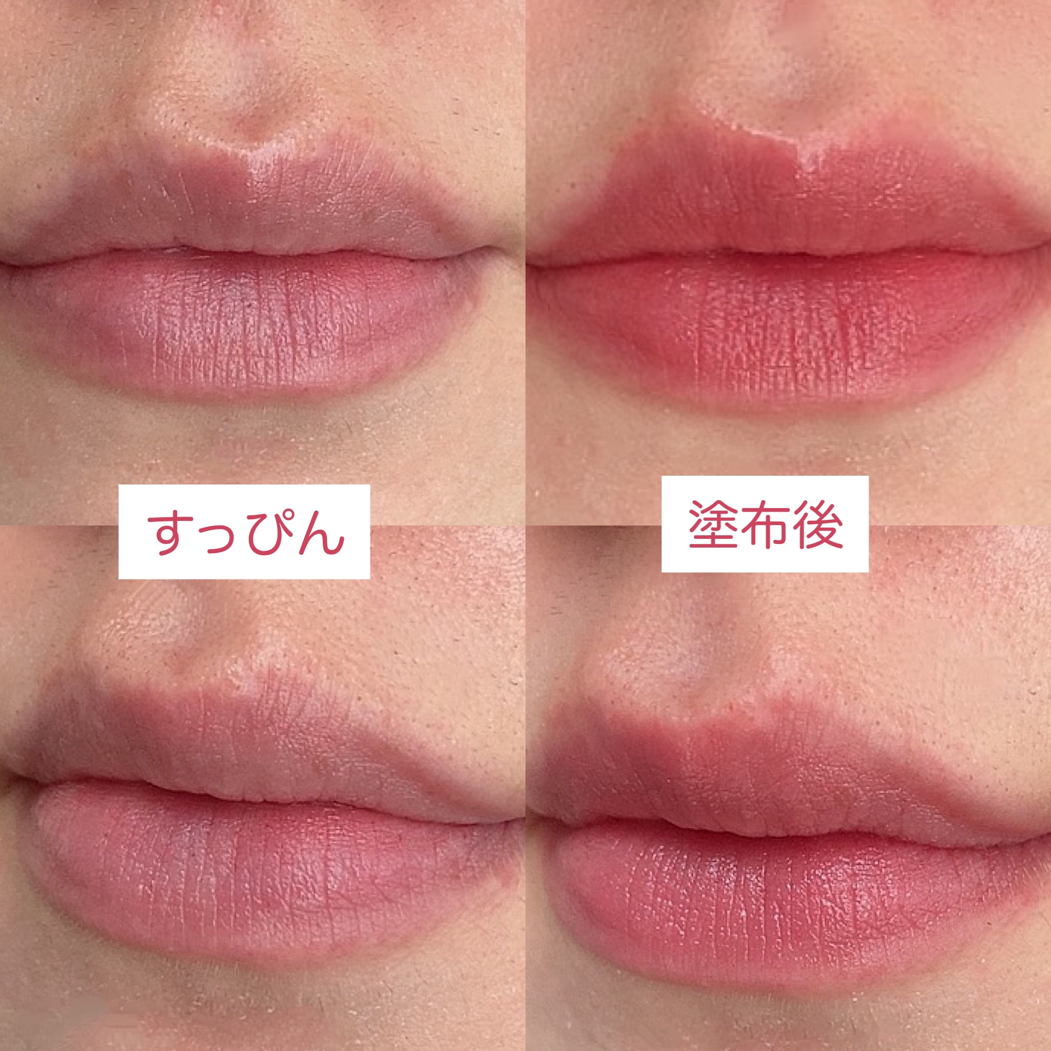 リップカラーシールド/CEZANNE/口紅を使ったクチコミ（3枚目）