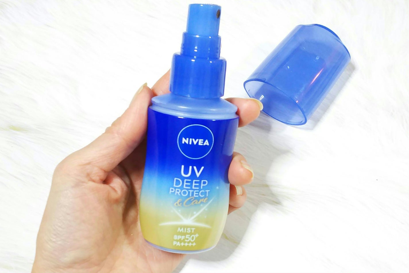ニベアUV ディーププロテクト&ケア ミルクミスト/ニベア/日焼け止めミスト・スプレーを使ったクチコミ(2枚目)