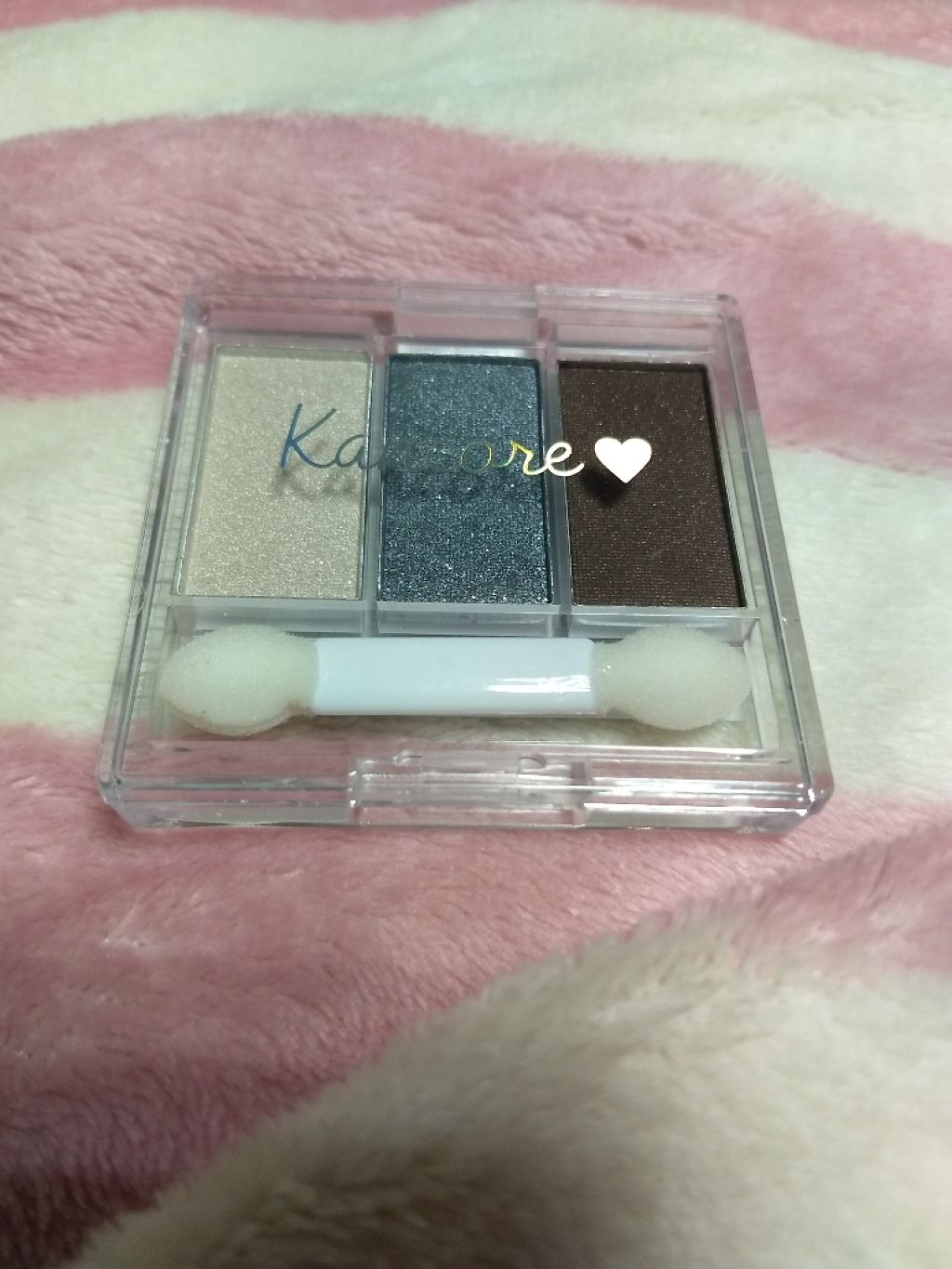 カンコレアイシャドウ/DAISO/アイシャドウパレットを使ったクチコミ(1枚目)