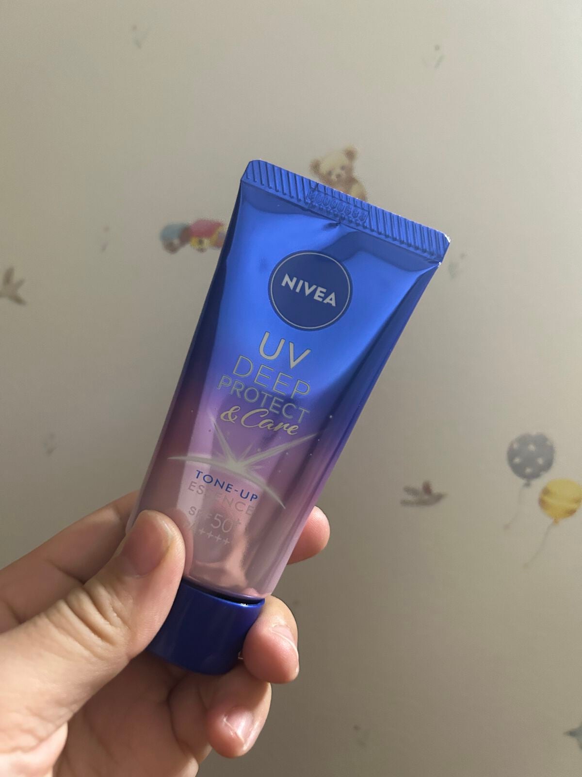 ニベアUV ディープ プロテクト&ケア トーンアップ エッセンス/ニベア/日焼け止めローションを使ったクチコミ(1枚目)