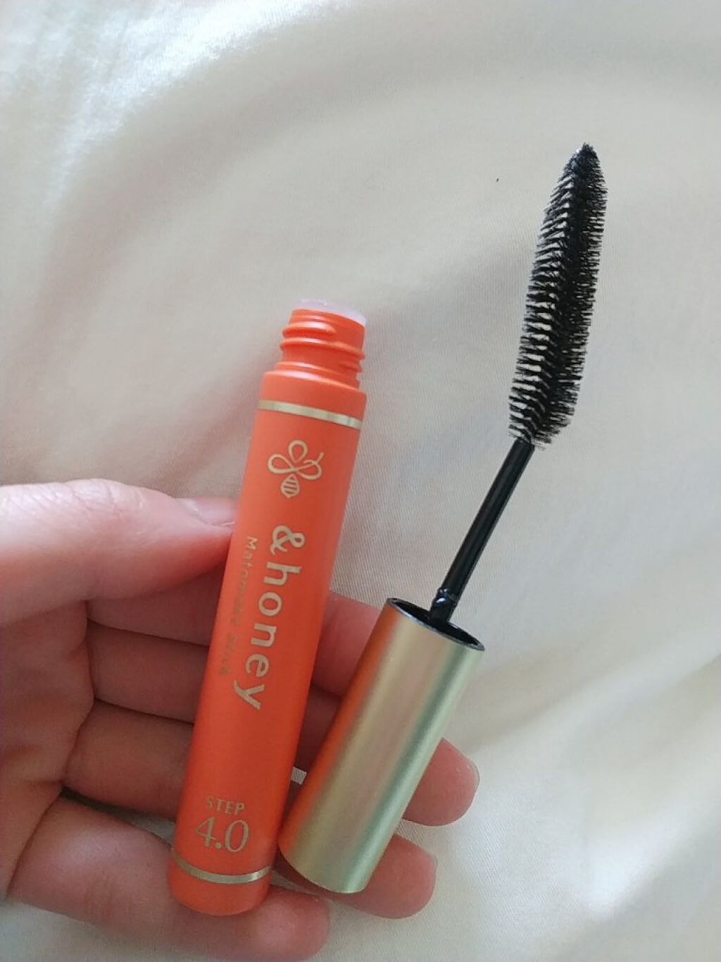 ヘアケアマスカラ/CEZANNE/ヘアジェルを使ったクチコミ（2枚目）