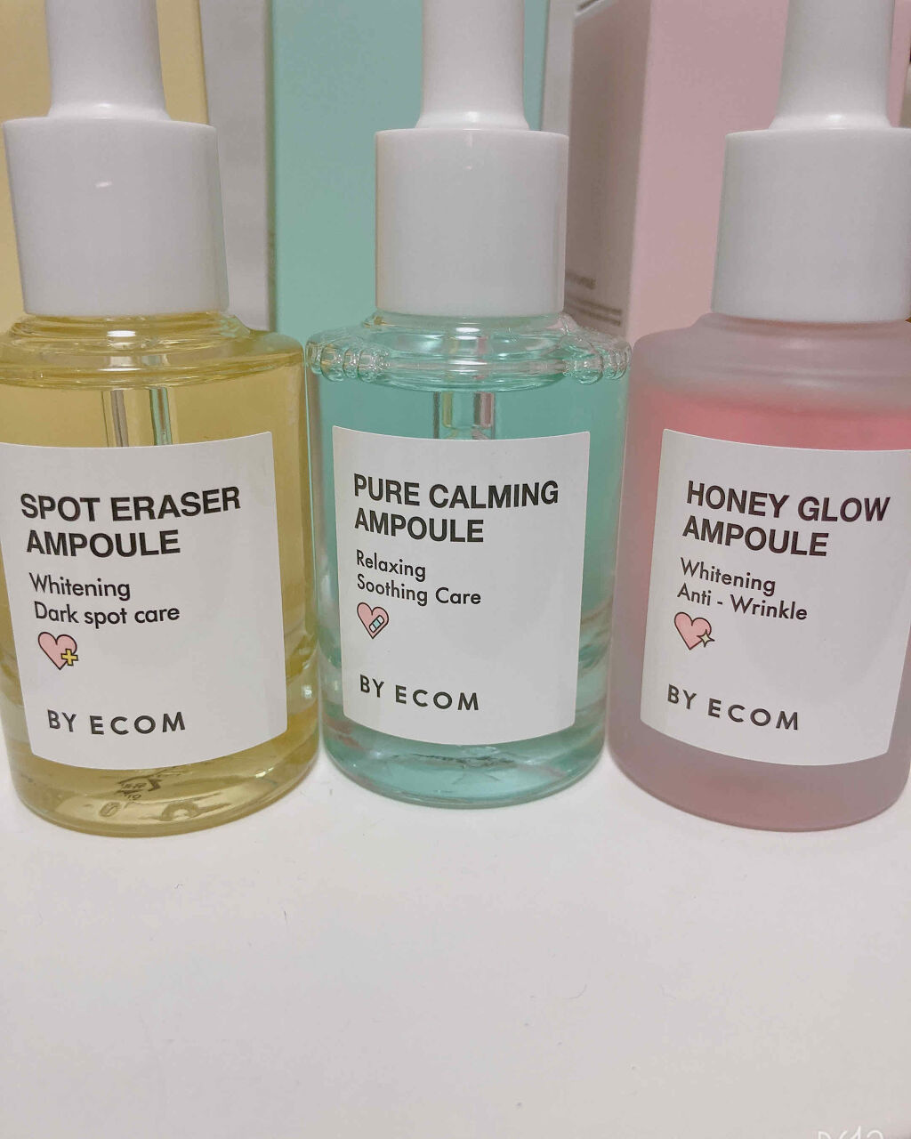 ピュアカーミングアンプル/BY ECOM/美容液を使ったクチコミ（2枚目）