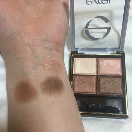 スキニーリッチシャドウ/excel/アイシャドウパレットを使ったクチコミ(3枚目)