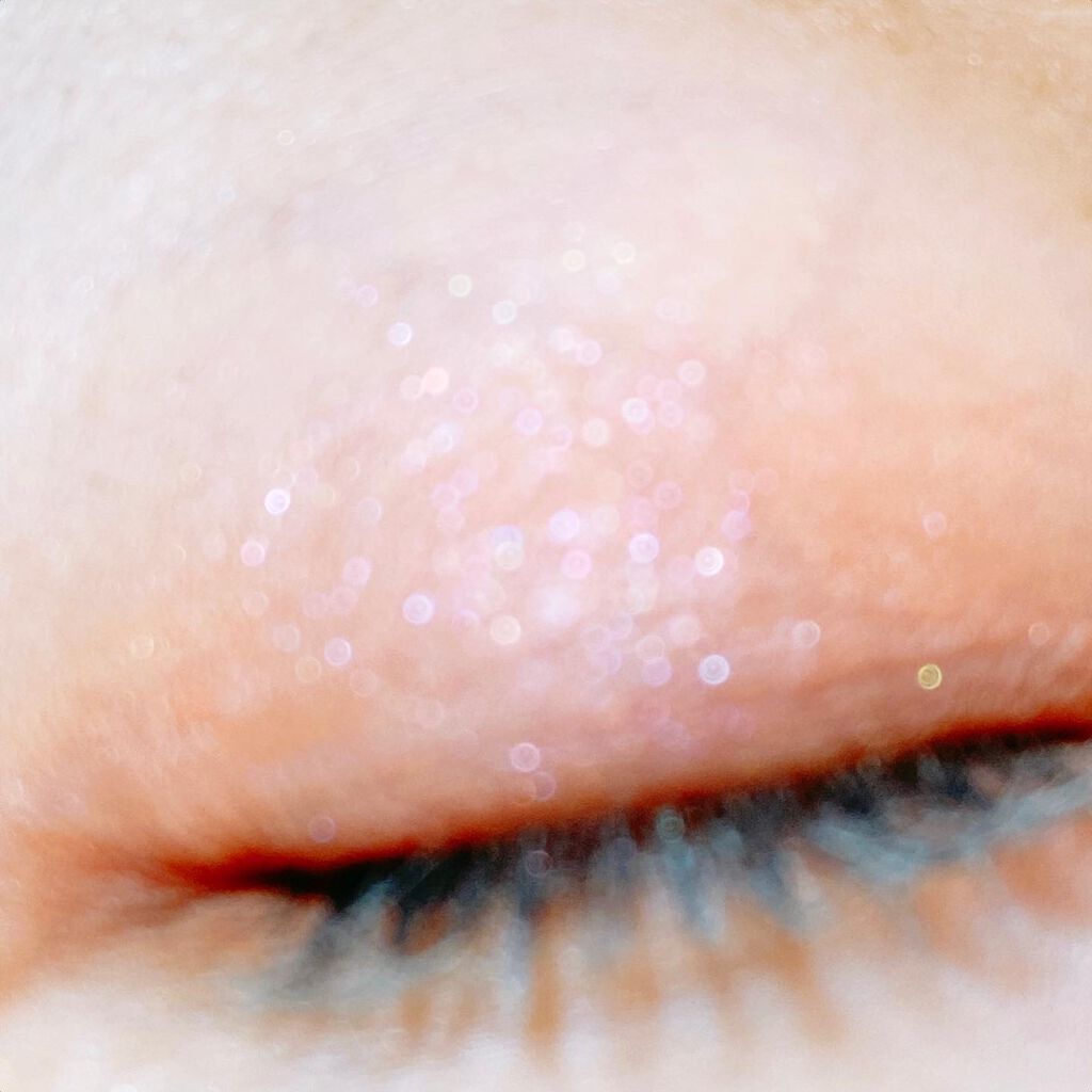 ワンダー キューブ アイシャドウ パール P002 バレエピンク キューブ/リンメル ロンドン/単色アイシャドウを使ったクチコミ（2枚目）