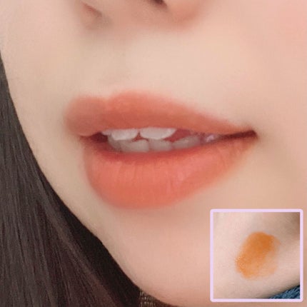 メルティールミナスルージュ(ティントタイプ)/キャンメイク/リップティントを使ったクチコミ(2枚目)