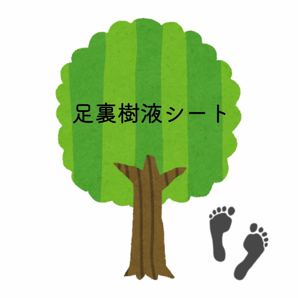 足裏樹液シート/DAISO/レッグ・フットケアを使ったクチコミ（1枚目）