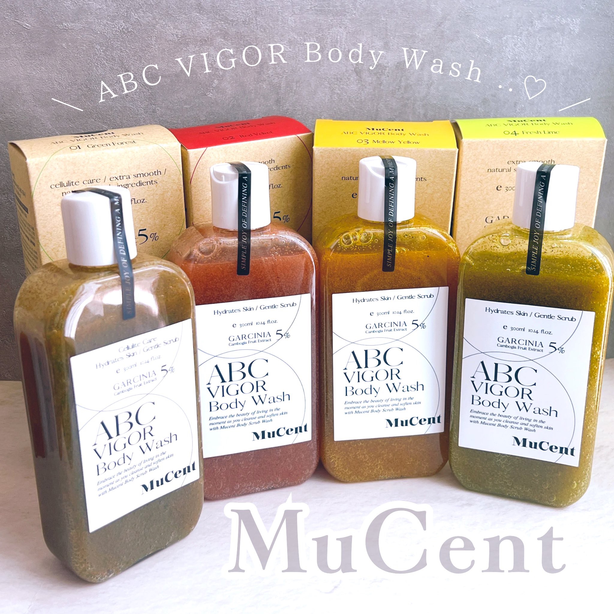 ABC VIGOR BODY WASH 03 MELLOW YELLOW/MuCent/ボディスクラブを使ったクチコミ（1枚目）