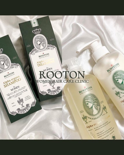 アルファエルゲンンシャンプー/トリートメント/ROOTON/市販シャンプーを使ったクチコミ(1枚目)