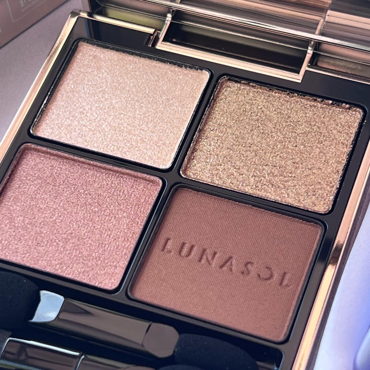 アイカラーレーション/LUNASOL/アイシャドウパレットを使ったクチコミ(4枚目)