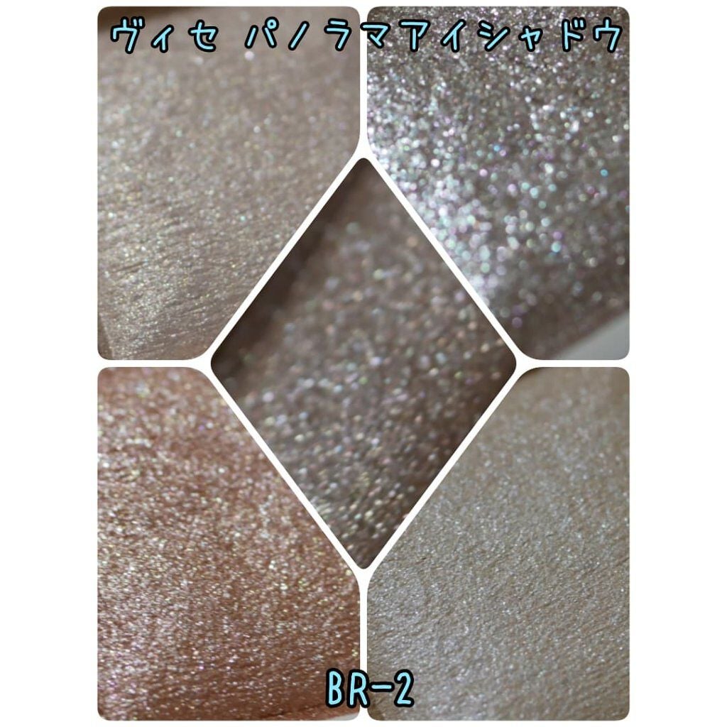 パノラマデザイン アイパレット/Visée/アイシャドウパレットを使ったクチコミ(2枚目)