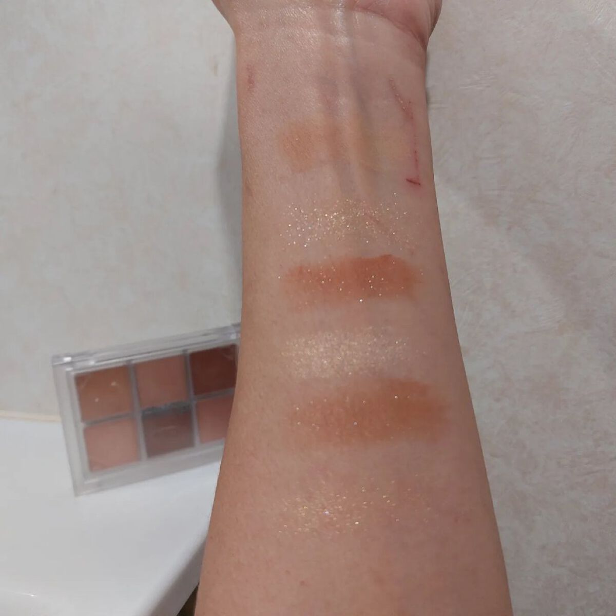 ムードカラーアイズ 01 ピクニック/CipiCipi/アイシャドウパレットを使ったクチコミ（1枚目）