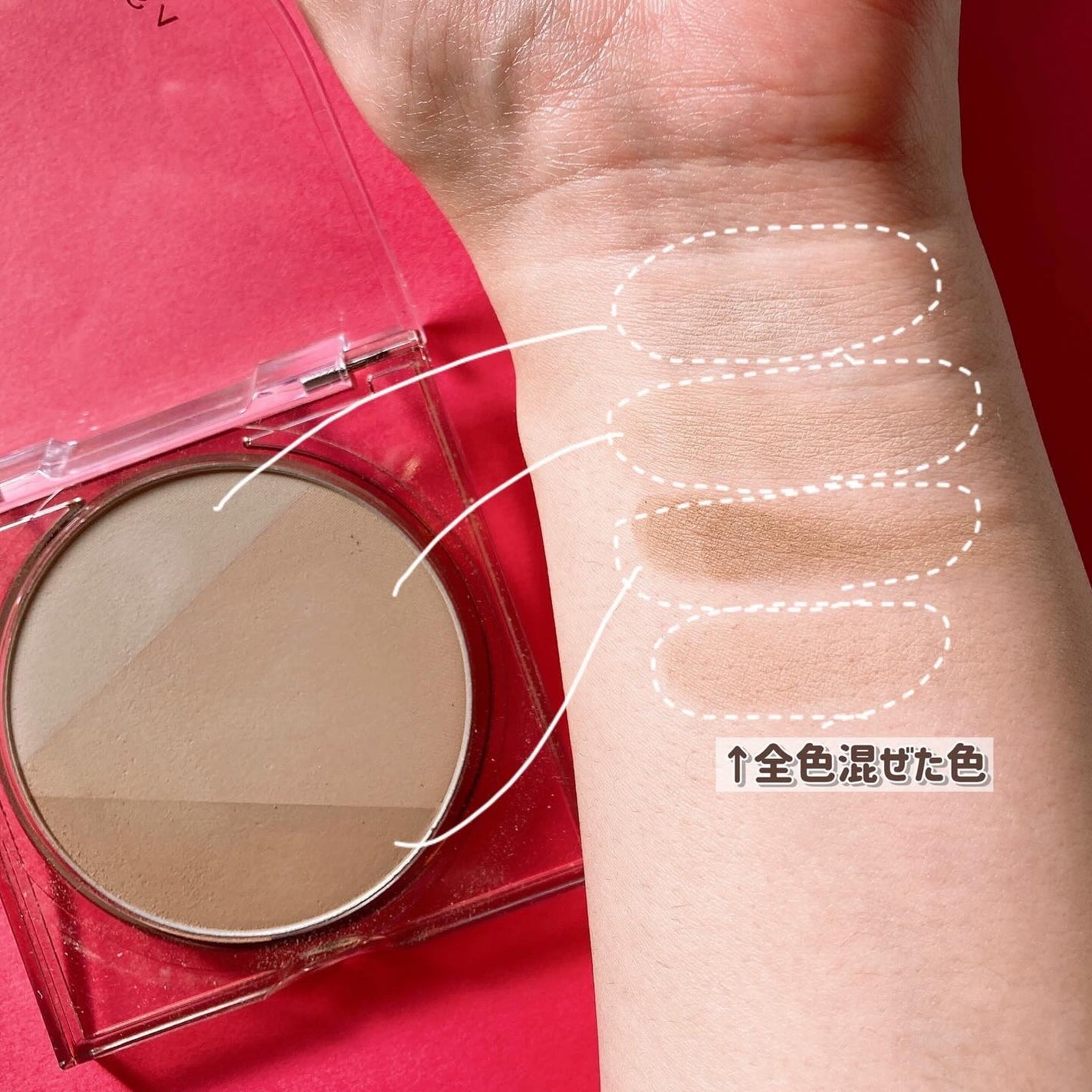 インクブイシェーディング/PERIPERA/シェーディングを使ったクチコミ(5枚目)