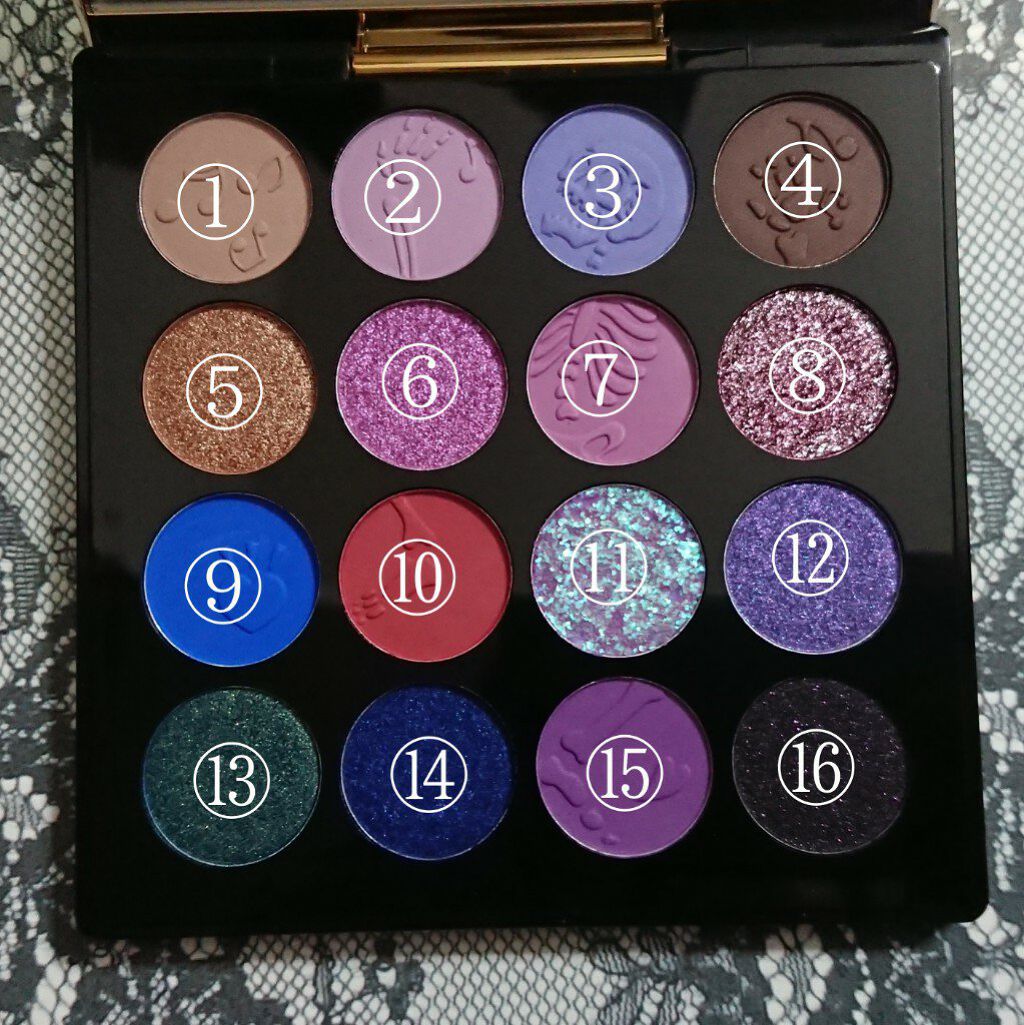 イメージ「マヤ」 アイシャドウパレット/ZEESEA/アイシャドウパレットを使ったクチコミ（3枚目）