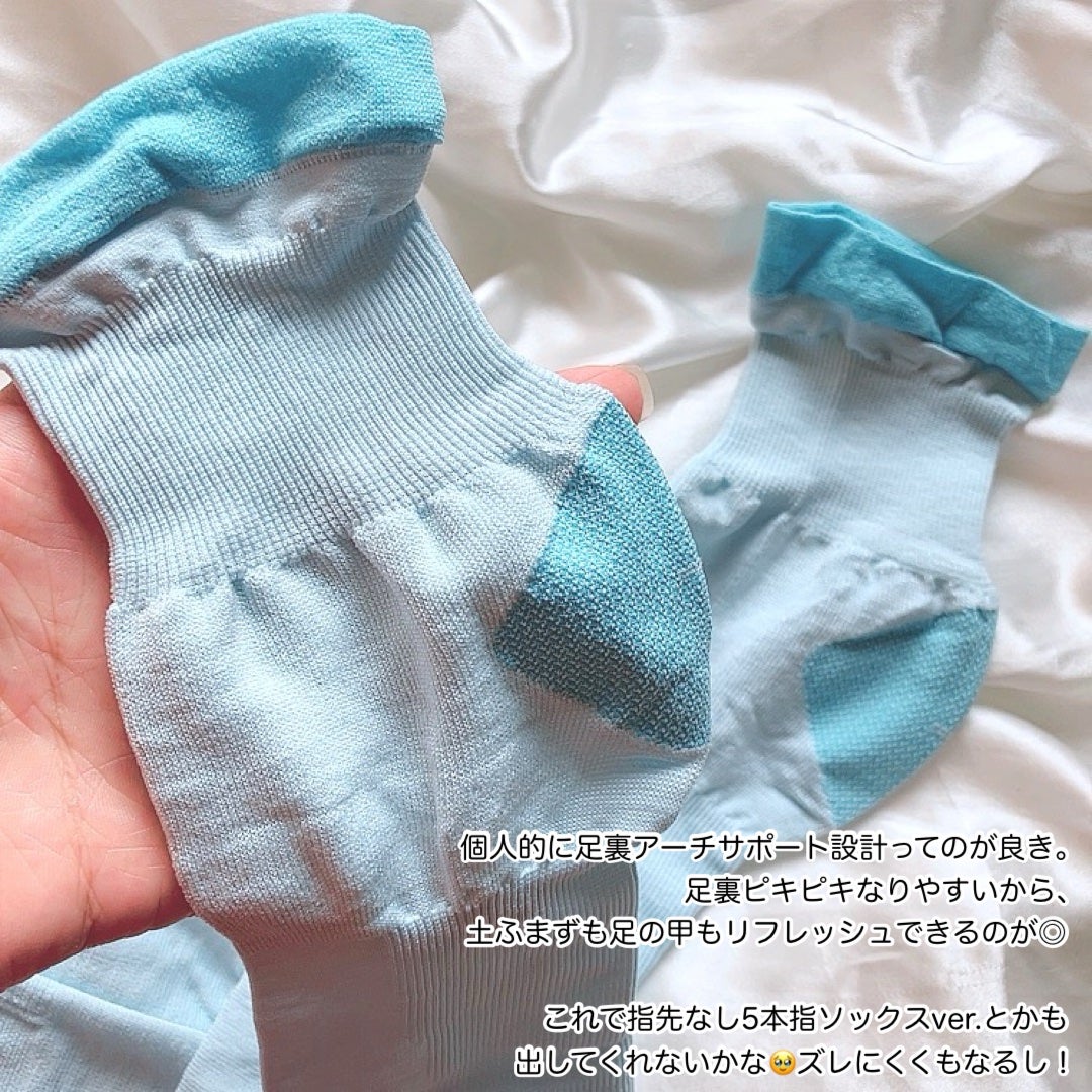 スリムウォーク 美脚ロング Wパワークール/SLIMWALK/着圧ソックス・レギンスを使ったクチコミ(4枚目)