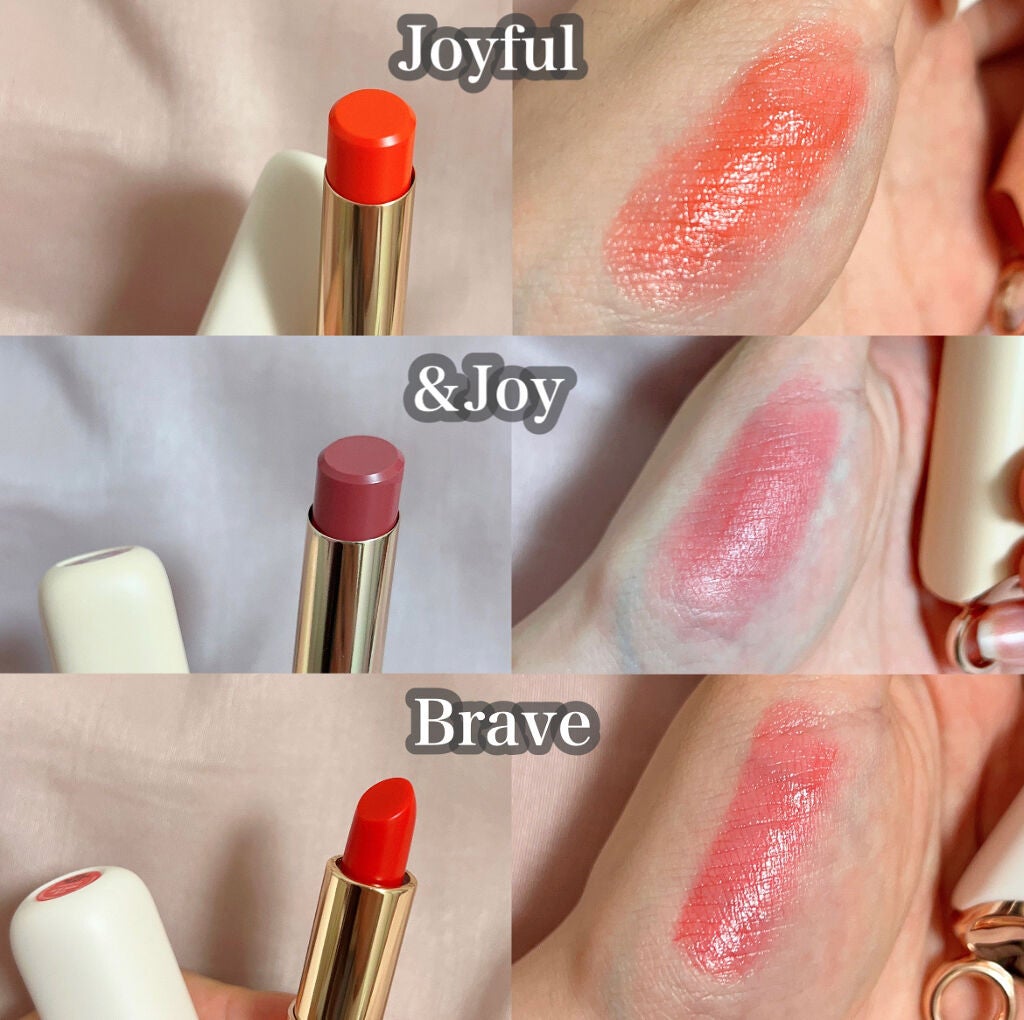 オーセンティック リップ バーム/athé/口紅を使ったクチコミ(2枚目)