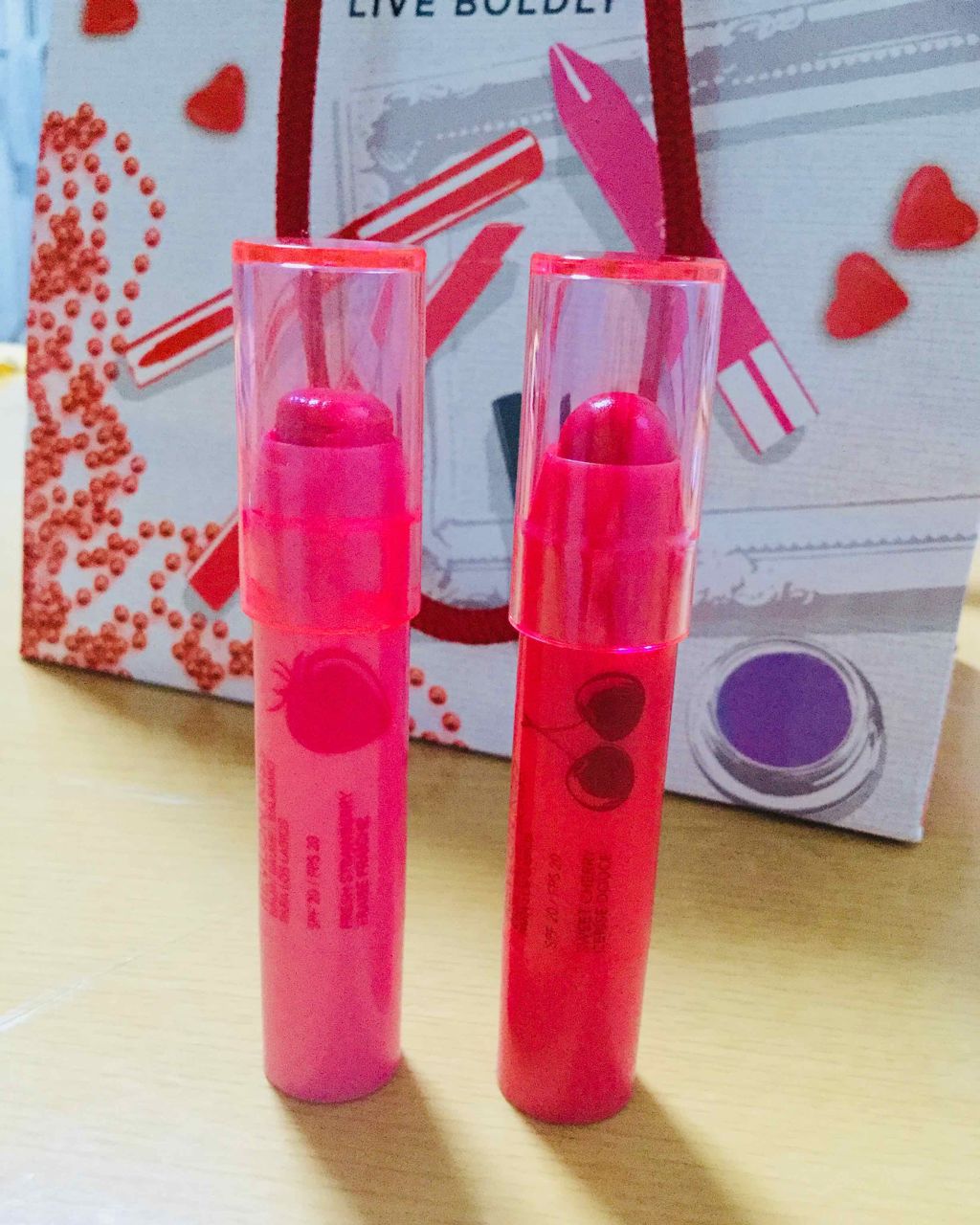 キス バーム/REVLON/口紅を使ったクチコミ(1枚目)