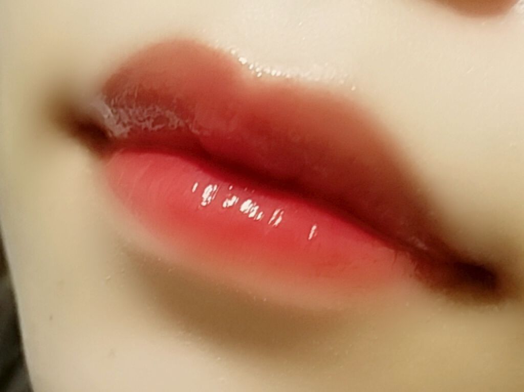 グラスティングウォーターティント/rom&nd/リップティントを使ったクチコミ(1枚目)