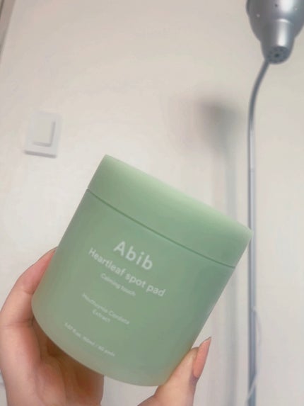ドクダミカーミングタッチスポットパッド/Abib /トナーパッドを使ったクチコミ(1枚目)