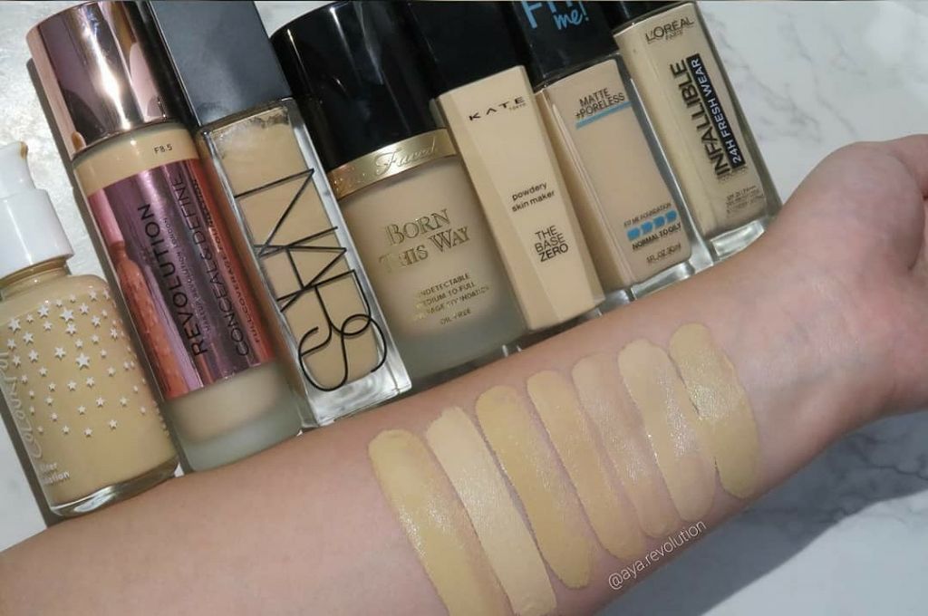 コンシールアンドディファイン ファンデーション/MAKEUP REVOLUTION/リキッドファンデーションを使ったクチコミ(3枚目)