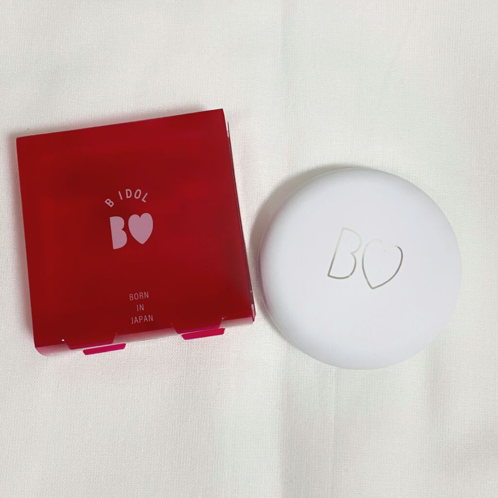 アプリ肌パウダー/b idol/プレストパウダーを使ったクチコミ（1枚目）