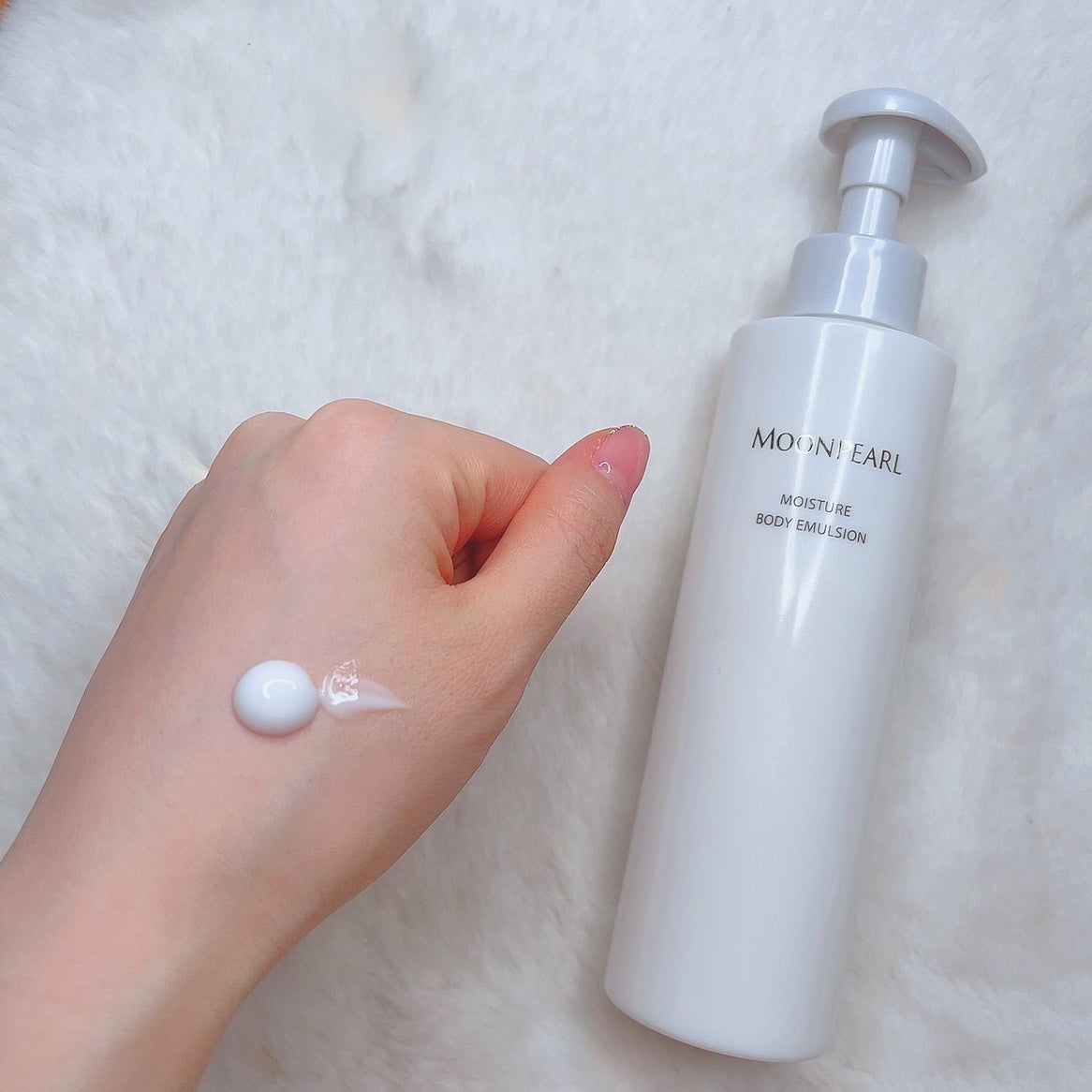 ムーンパール モイスチャー ボディエマルション/ミキモト コスメティックス/ボディローションを使ったクチコミ(2枚目)