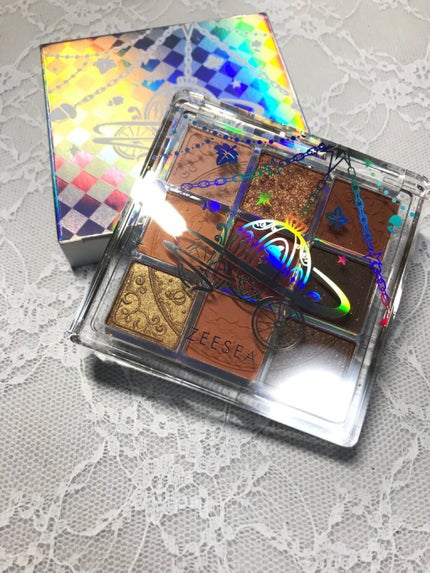 クォーツ 9色アイシャドウパレット(ドリームランドアイシャドウ)/ZEESEA/アイシャドウパレットを使ったクチコミ(2枚目)