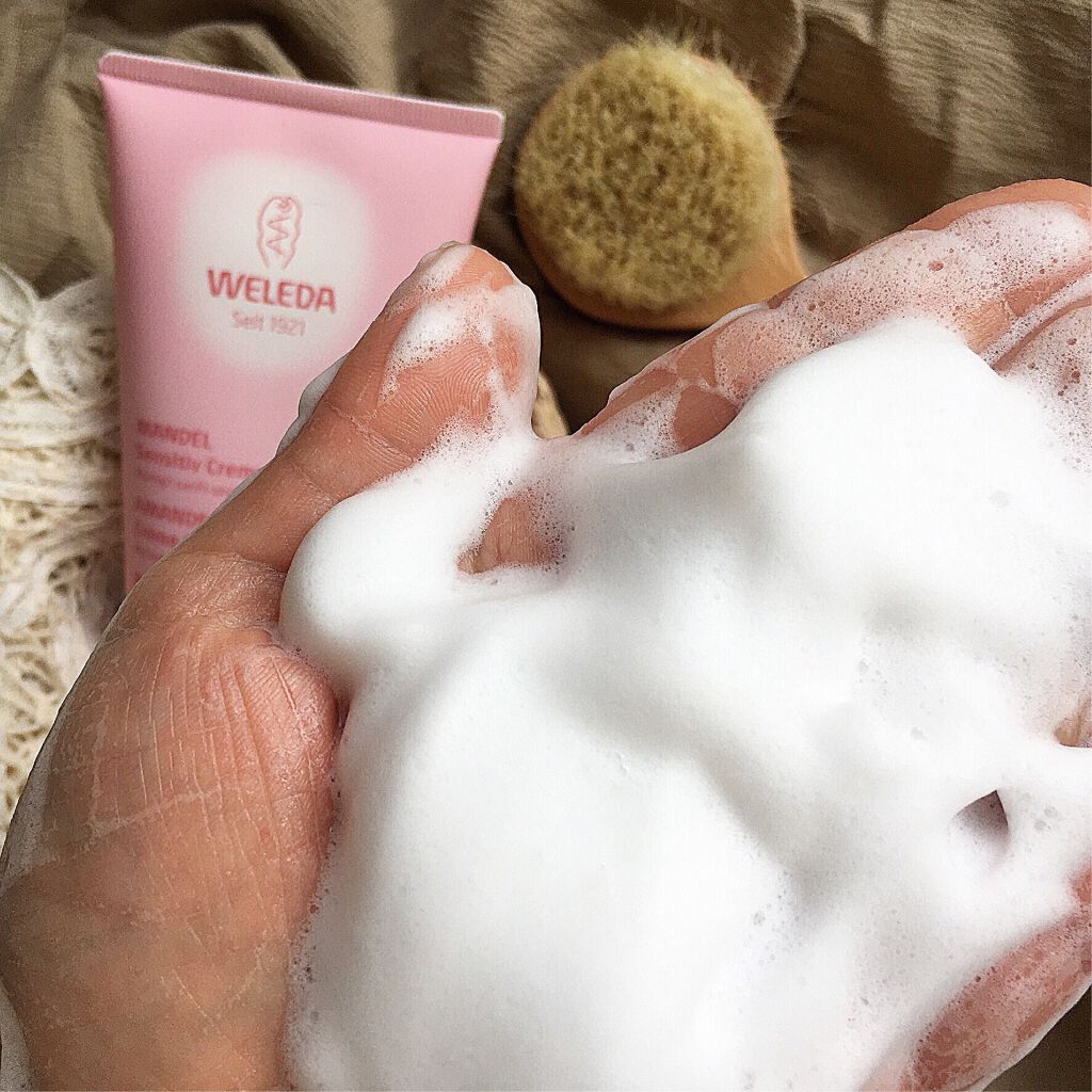 アーモンド クリーミーボディウォッシュ/WELEDA/ボディソープを使ったクチコミ（3枚目）